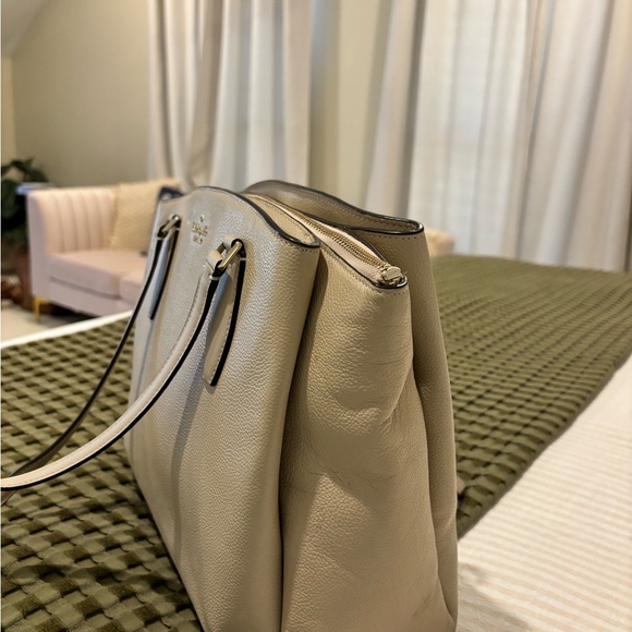 Kate Spade New York Monet Cream Tote Bag - Picture 9 of 13